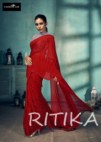 RITIKA BY FASHION LAB PARTY WEAR SAREE MANUFACTURER IN INDIA